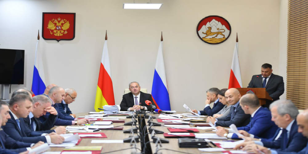 Во Владикавказе было проведено заседание правительства